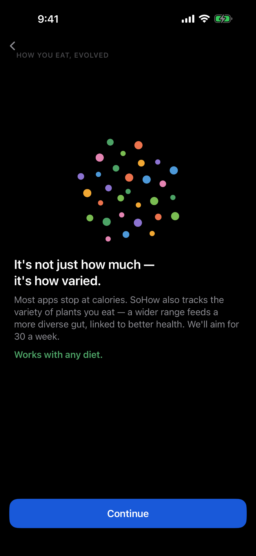 Onboarding — variety